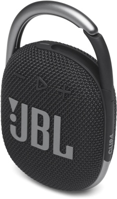 Колонка порт. JBL Clip 4 черный 5W 1.0 BT 15м 500mAh (JBLCLIP4BLK)