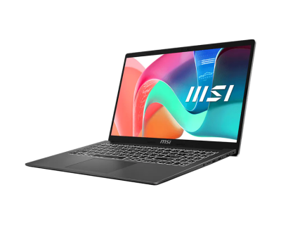 Ноутбук MSI Modern 15 F1MG-1072XRU Core 5 120U 16Gb SSD512Gb Intel Graphics 15.6" IPS FHD (1920x1080) FreeDOS grey WiFi BT Cam (9S7-15S111-1072)