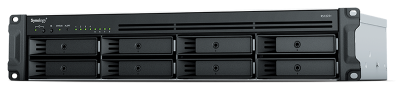 Система хранения данных Synology Rack 2U, QC2.2GHzCPU/4GbDDR4(upto32)/RAID0,1,5,6,10/upto 8 hot plug HDDs SATA(3,5'or2,5')(upto 12 with RX418)/2xUSB3.2/1eSATA/iSCSI/4xGbE(+1Expslot)/2xIPcam(upto 40)/2xPS/norail (RS1221RP+)