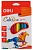 Карандаши цветные Deli ColoRun EC00110 трехгранные пластик 18цв. коробка/европод.
