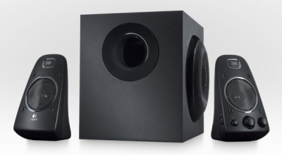 Колонки Logitech Z623 2.1 черный 200Вт