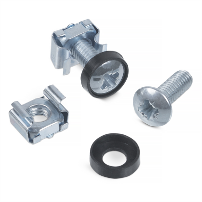 Cabeus SH-J014 Винт с шайбой и гайкой M6 для крепления 19" оборудования (1 шт) (SH-J014)