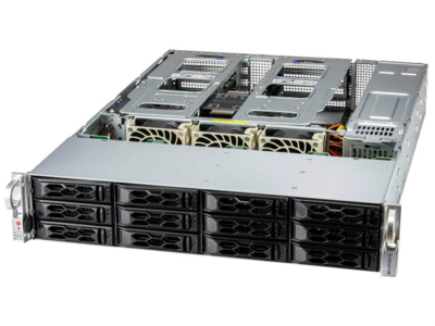 Сервер Supermicro SYS-521C-NR/ 1x5418N/ 2x64Gb/ 1xSSD 960Gb/ 2x1Gb/ SFT-DCMS-SINGLE/ 1st config (SYS-521C-NR.)