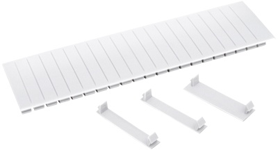 Iek YZM10-12-K01 Заглушка  12 модулей белая