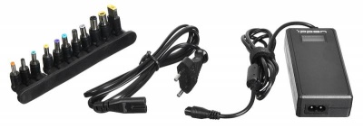 Блок питания Ippon D65U автоматический 65W 15V-19.5V 11-connectors 3.5A 1xUSB от бытовой электросети LСD индикатор