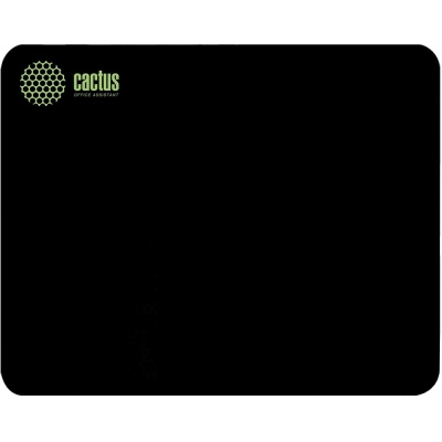 Коврик для мыши Cactus Black 220x180x2мм (CS-MPC-P01XS)