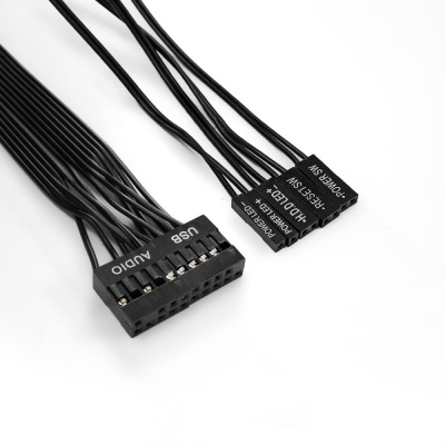 Exegate EX290172RUS Корпус Miditower ExeGate AA-440 (ATX, без БП, 2*USB, аудио, черный)