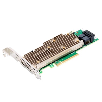 RAID-контроллер Broadcom 9460-8I SGL (05-50011-02 / 03-50011-33012)  PCIe 3.1 x8 LP, SAS/SATA/NVMe, RAID 0,1,5,6,10,50,60, 8port(2 *int SFF8643), 2GB Cache, 3508ROC (003617)
