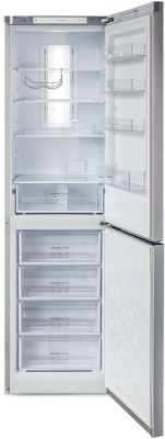 Холодильник Бирюса Б-M980NF 2-хкамерн. серебристый металлик