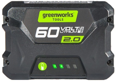 Батарея аккумуляторная Greenworks G60B2 60В 2Ач Li-Ion (2918307)
