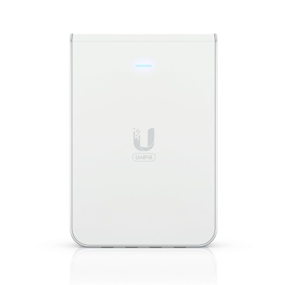 UniFi 6 AP In-Wall Точка доступа 2,4+5 ГГц, Wi-Fi 6, 4х4 MU-MIMO, 5х 1G RJ45