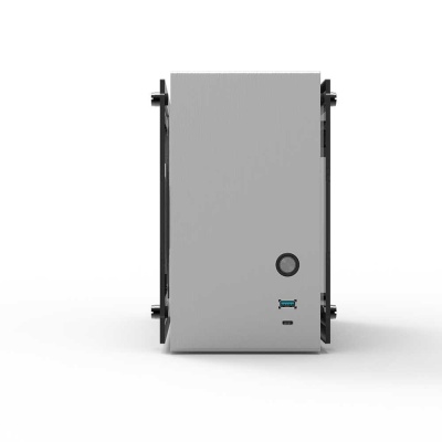 Корпус MINITOWER MITX W/O PSU M2 MINI SILVER ZALMAN