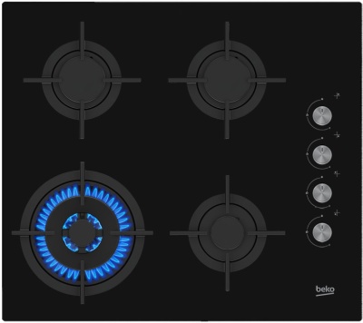 Газовая варочная поверхность Beko HILW64122S черный