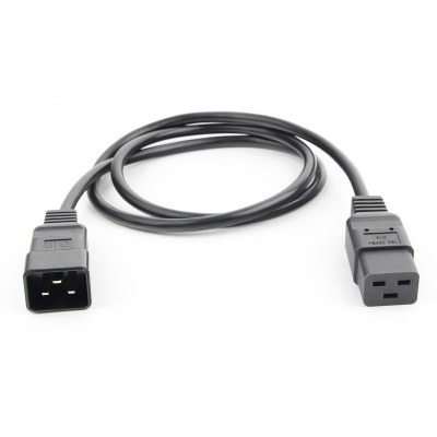 Кабель питания IEC320-C20/IEC320-C19, 220B, 16А, 1.8м