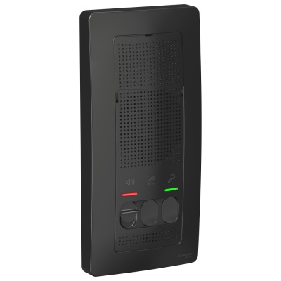 Systeme electric BLNDA000016 BLANCA ПЕРЕГОВОРНОЕ УСТРОЙСТВО (ДОМОФОН), настен.монтаж, 4,5В, АНТРАЦИТ