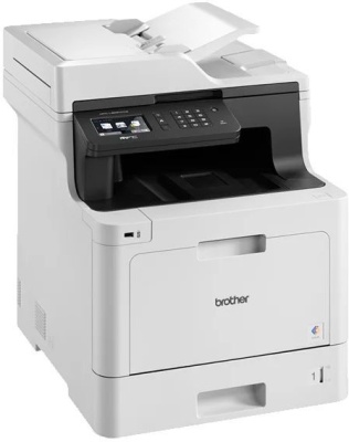 МФУ лазерный Brother MFC-L8690CDW (MFCL8690CDWR1) A4 Duplex Net WiFi серый/черный