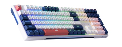 Defender Механическая клавиатура Whisper RU,RGB,бел-син-оранж.,тихая_5