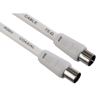 PERFEO Кабель ТВ вилка - ТВ розетка, длина 1 м. (T5001)