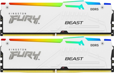 Память DDR5 2x32GB 5200MHz Kingston KF552C40BWAK2-64 Fury Beast RTL PC5-41600 CL40 DIMM 288-pin 1.25В single rank Ret