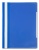 Папка-скоросшиватель Бюрократ -PS-K20BLU A4 прозрач.верх.лист карм.на лиц.стор. пластик синий 0.12/0.16