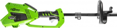 Триммер электрический Greenworks GD40BC аккум. разбор.штан. реж.эл.:леска/нож