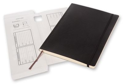 Блокнот Moleskine PROFESSIONAL SOFT PROPFNTB4SBK XLarge 190х250мм 192стр. мягкая обложка черный