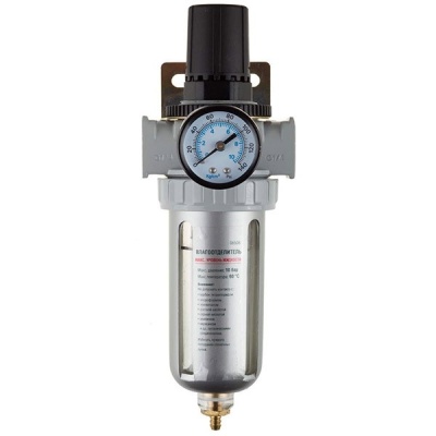 Набор аксессуаров KRAFTOOL "INDUSTRIE QUALITAT" для пневмосистем: манометр, влагоотделительм [06506]