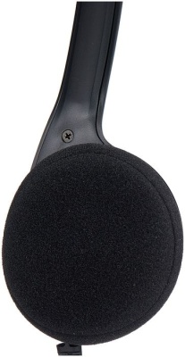 Наушники с микрофоном Sennheiser PC 8 черный 2м накладные USB оголовье (504197)