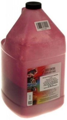 Тонер Static Control MPTCOL-1KG-MAOS пурпурный флакон 1000гр. для принтера HP CLJCP1515/ Canon MF8330