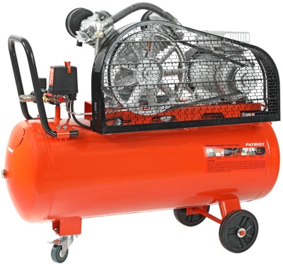 Компрессор поршневой Patriot PTR 80-450A масляный 450л/мин 80л 2200Вт оранжевый