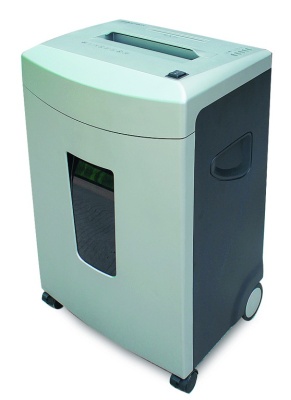 Шредер Office Kit S220 3.9 (секр.Р-2)/ленты/25лист./32лтр./скрепки/скобы/пл.карты/CD