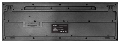 Клавиатура + мышь Acer OKR120 клав:черный мышь:черный USB беспроводная Multimedia