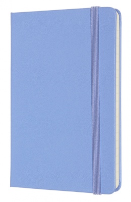 Блокнот Moleskine CLASSIC MM710B42 Pocket 90x140мм 192стр. линейка твердая обложка голубая гортензия