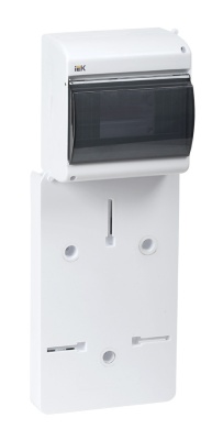 Панель IEK MPP10-1 для установки счетчика навесной 155мм 86мм 418мм 400B 6мод. пластик IP40 белый с возможностью установки счетчика (упак.:1шт)