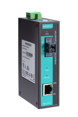 Медиаконвертер Ethernet 10/100BaseTX в 100BaseFX (одномодовое оптоволокно, разъем SC), WDM-A (передача по одной жиле) в металлическом корпусе.
Работает в паре с медиаконвертером IMC-21A-S-SC (CV-WDM-B).