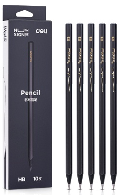Карандаш Deli NS722-HB Nusign HB шестигран.