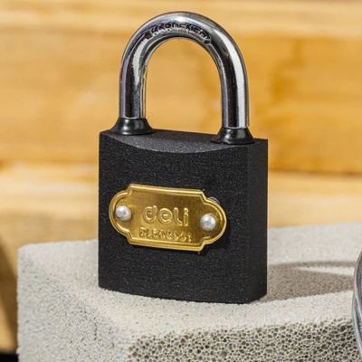 Замок Deli Замок навесной Deli DL508901 стальной, 32мм