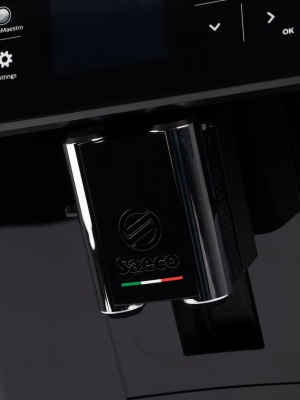 Кофемашина Saeco GranAroma SM6480/00 1500Вт черный/серебристый