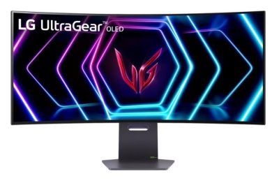 Монитор 38" LG UltraGear 39GS95QE-B OLED 3440x1440, 240 Гц, 0.3 мс, 21:9, 275 кд/м2, 2хHDMI, 1хDP, выход на наушники, изогнутый, черный