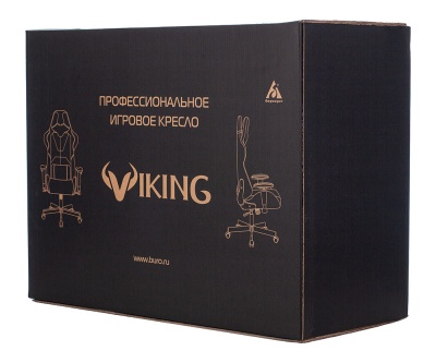 Кресло игровое Бюрократ VIKING KNIGHT Fabric черный Light-20 с подголов. крестовина металл