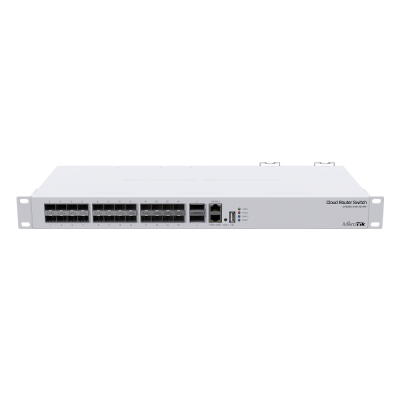 Коммутатор Mikrotik CRS326-24S+2Q+RM