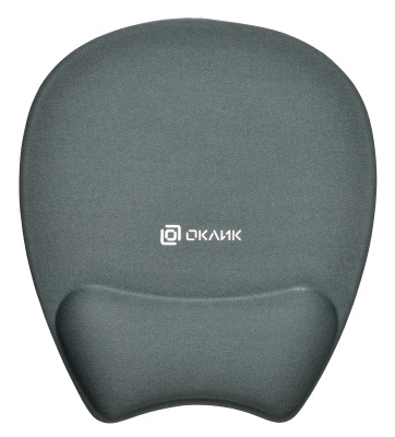Коврик для мыши Оклик OK-RG0580-GR серый 245x220x24мм