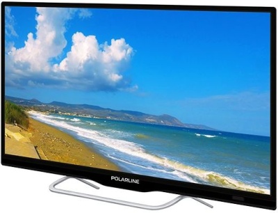 Телевизор LED PolarLine 24" 24PL51TC-SM черный/HD READY/50Hz/DVB-T/DVB-T2/DVB-C/USB/WiFi/Smart TV (RUS)