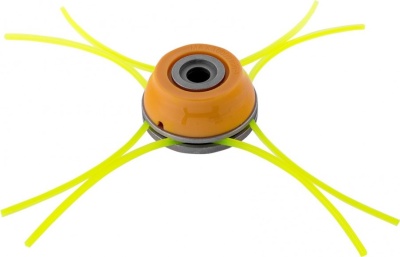 Головка триммерная Denzel универсальная алюминиевый корпус, леска до 4 мм D 96358