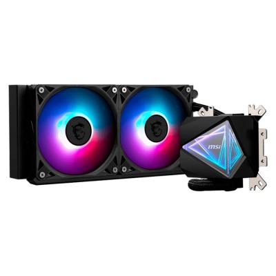 Жидкостная система охлаждения MSI MAG CORELIQUID I240 2x ARGB Gen2 Fan, ARGB Gen2 Block, Color Box