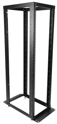 Стойка телекоммуникационная серверная 42U, глубина 750 мм, цвет черный (СТК-С-42.2.750-9005)