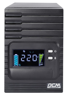 Источник бесперебойного питания Powercom Smart King Pro+ SPT-2000 LCD 1600Вт 2000ВА черный Powercom Smart King Pro+ SPT-2000 LCD (SPT-2000-II LCD)