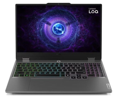 Ноутбук LENOVO LOQ 15IRX9 15.6" 1920x1080/Intel Core i7-13650HX/RAM 16Гб/SSD 512Гб/RTX 4050 6Гб/ENG|RUS/DOS серый 2.38 кг 83DV0071PS