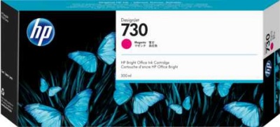 Картридж струйный HP 730 P2V69A пурпурный (400мл) для HP DJ T1700