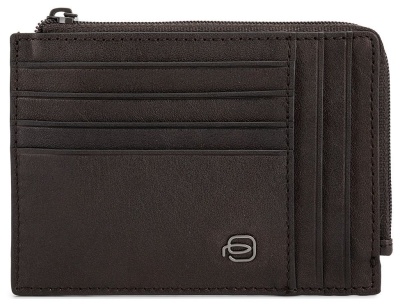 Чехол для кредитных карт Piquadro Black Square PU1243B3R/TM темно-коричневый натур.кожа